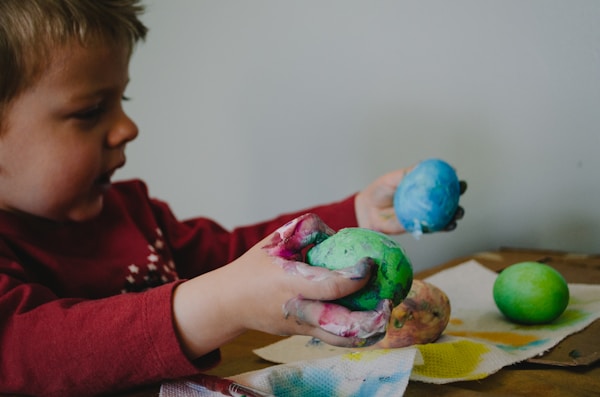 Painting Easter Eggs